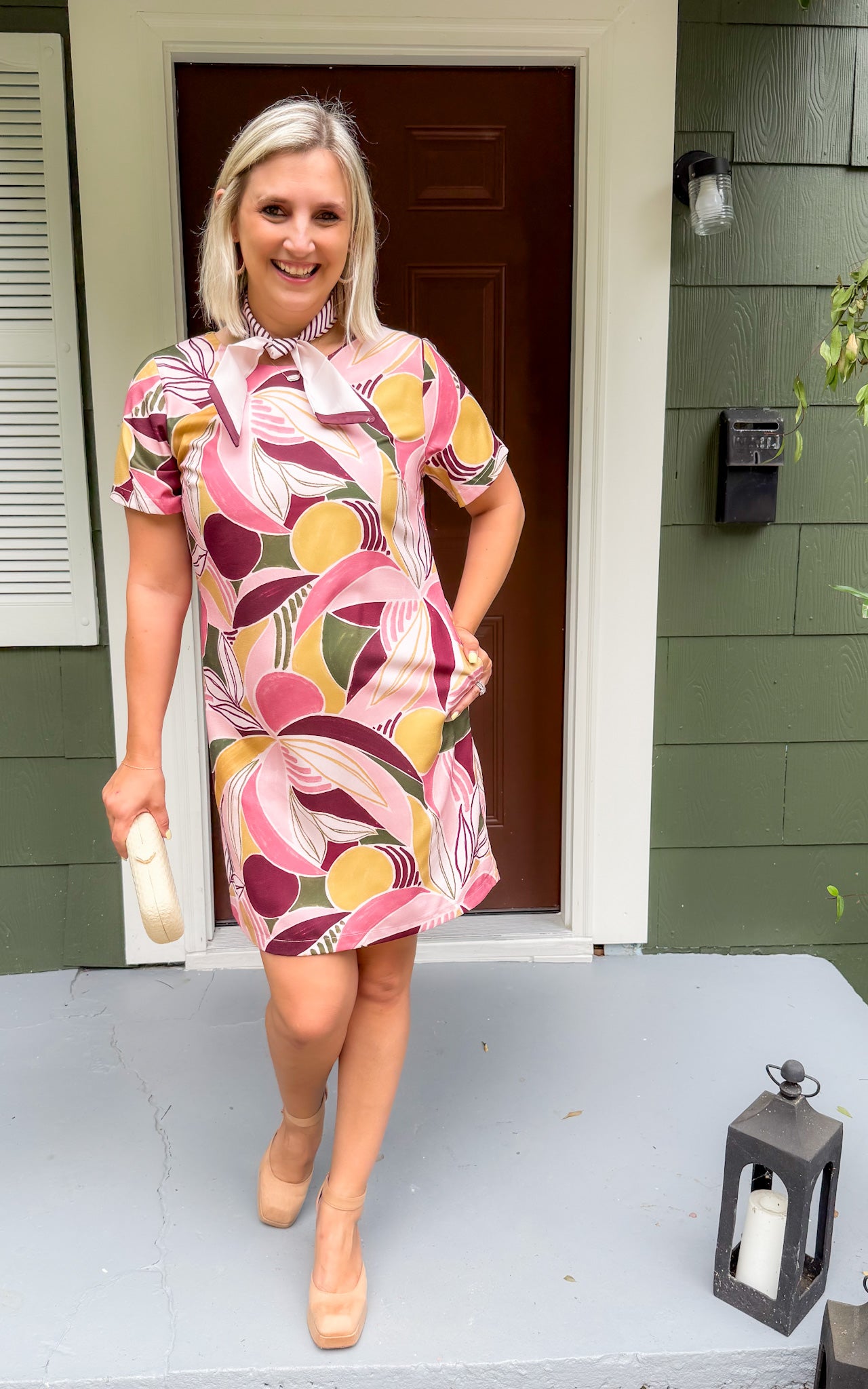Dennis Light Pink Deepa Mini Dress Molly Bracken