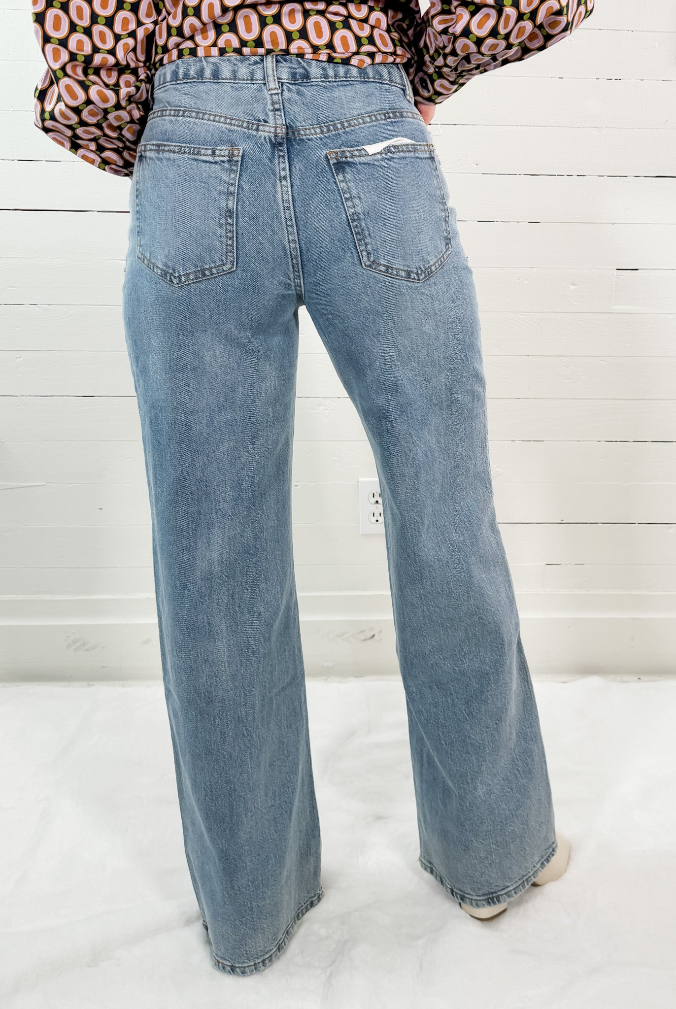 Denver Sky High Rise Straight Leg Denim Habitual