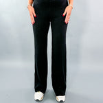 Devon Black Sweater Pants Pinch