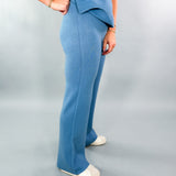 Devon Dusty Blue Sweater Pants Pinch