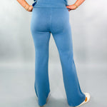 Devon Dusty Blue Sweater Pants Pinch