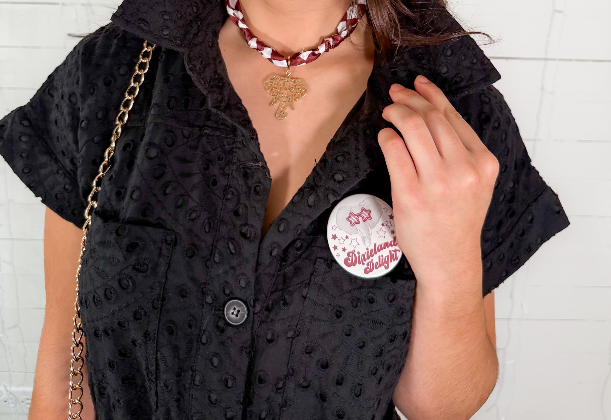Dixieland Delight Gameday Button