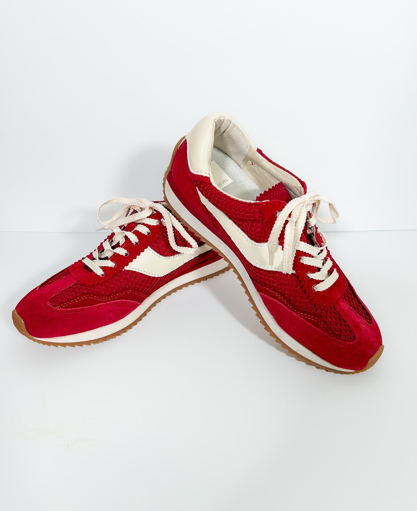 Dolce Vita Crimson Mesh Sneakers