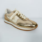 Dolce Vita Gold Mesh Sneaker