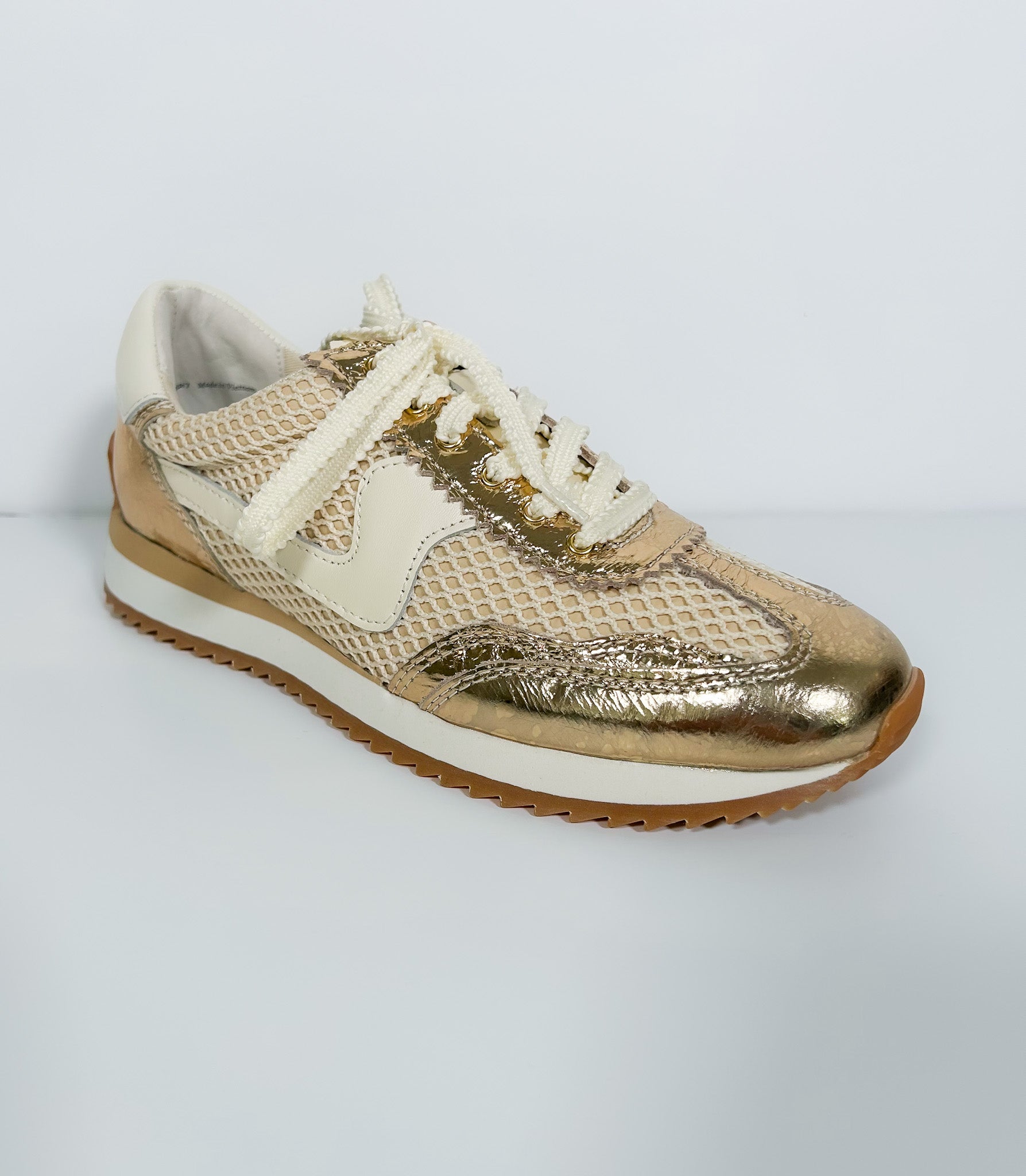 Dolce Vita Gold Mesh Sneaker