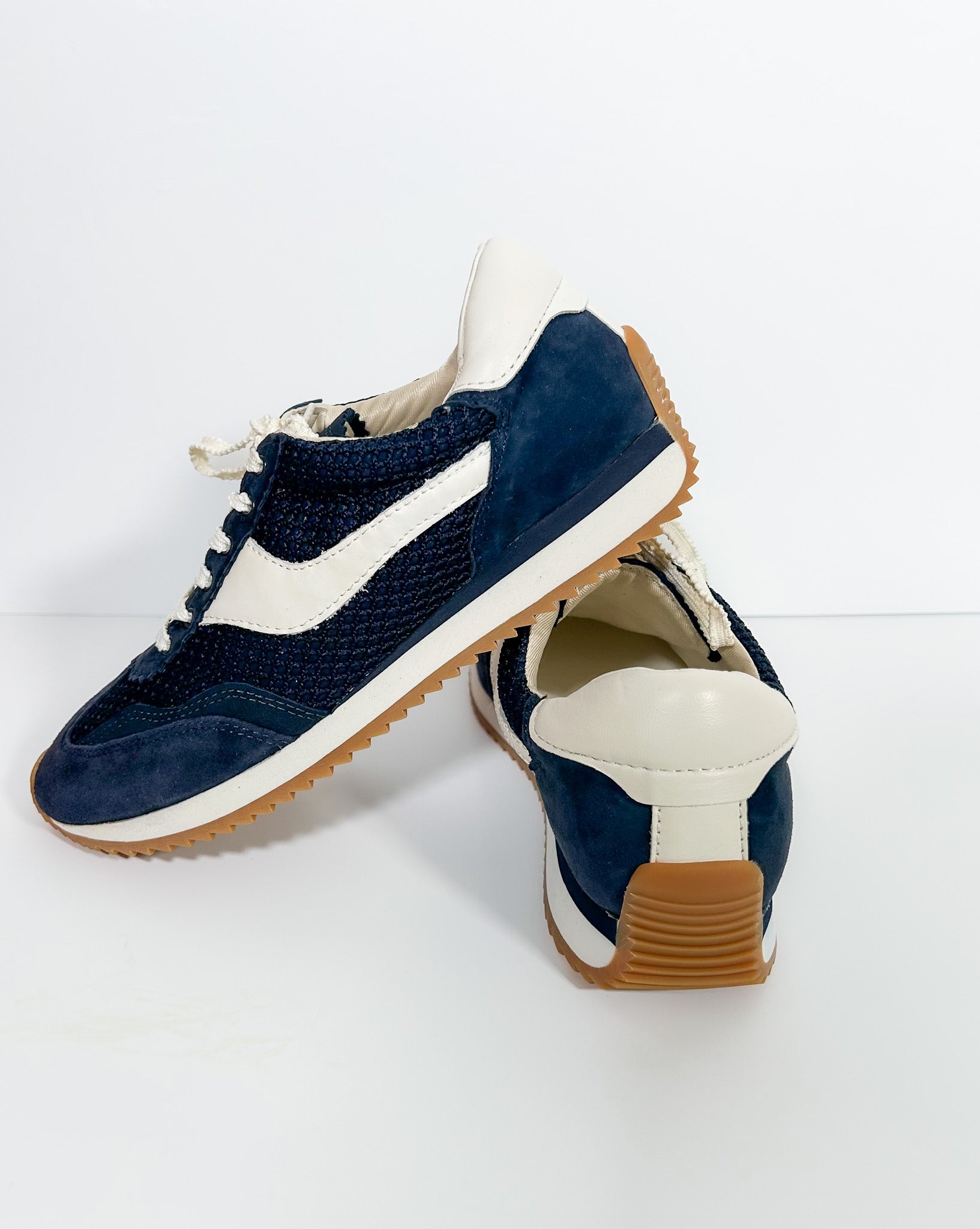 Dolce Vita Navy Mesh Sneakers