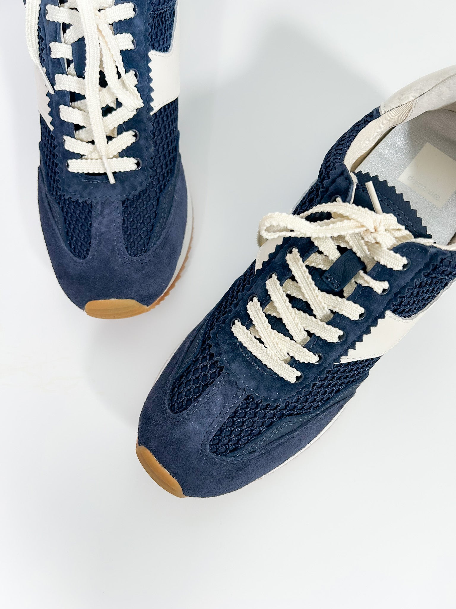 Dolce Vita Navy Mesh Sneakers