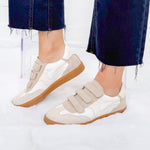 Dolce Vita Notice Velcro Ivory Sneakers Dolce Vita