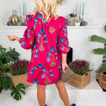 Drew Berry Mini Dress Umgee