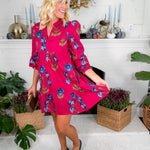 Drew Berry Mini Dress Umgee