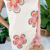 Dublin Embroidered Flowers Dress THML