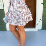 Edwards Cream Capucine Butterfly Skirt Molly Bracken