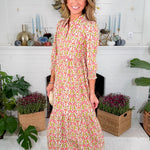 Eleanor Coral Gossemar Wings Maxi Dress Mary Square