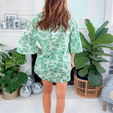 Elizabeth Island Oasis Green Caftan Mary Square