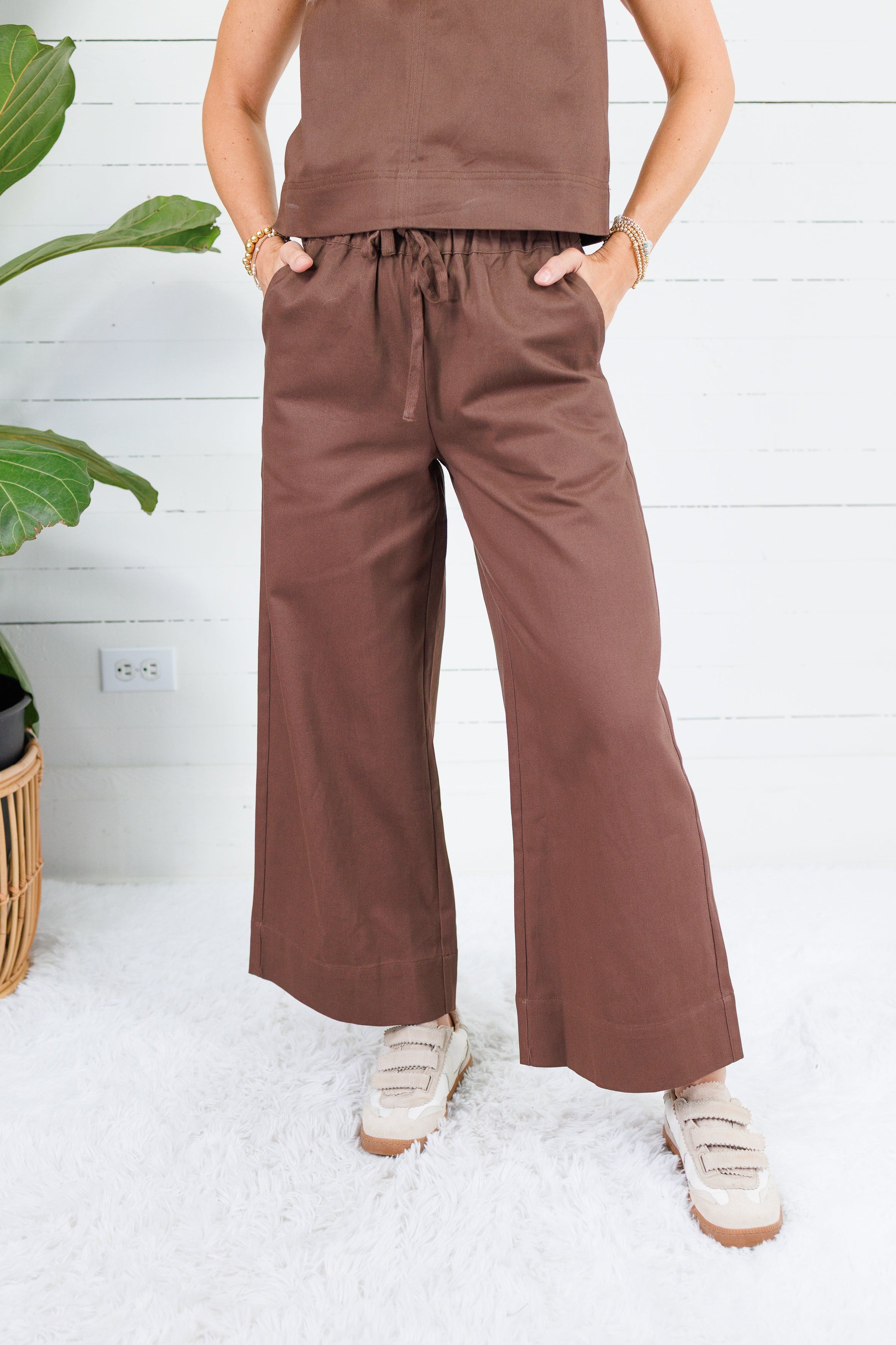 Elizabeth Chocolate Denim Pant Karlie