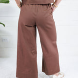Elizabeth Chocolate Denim Pant Karlie