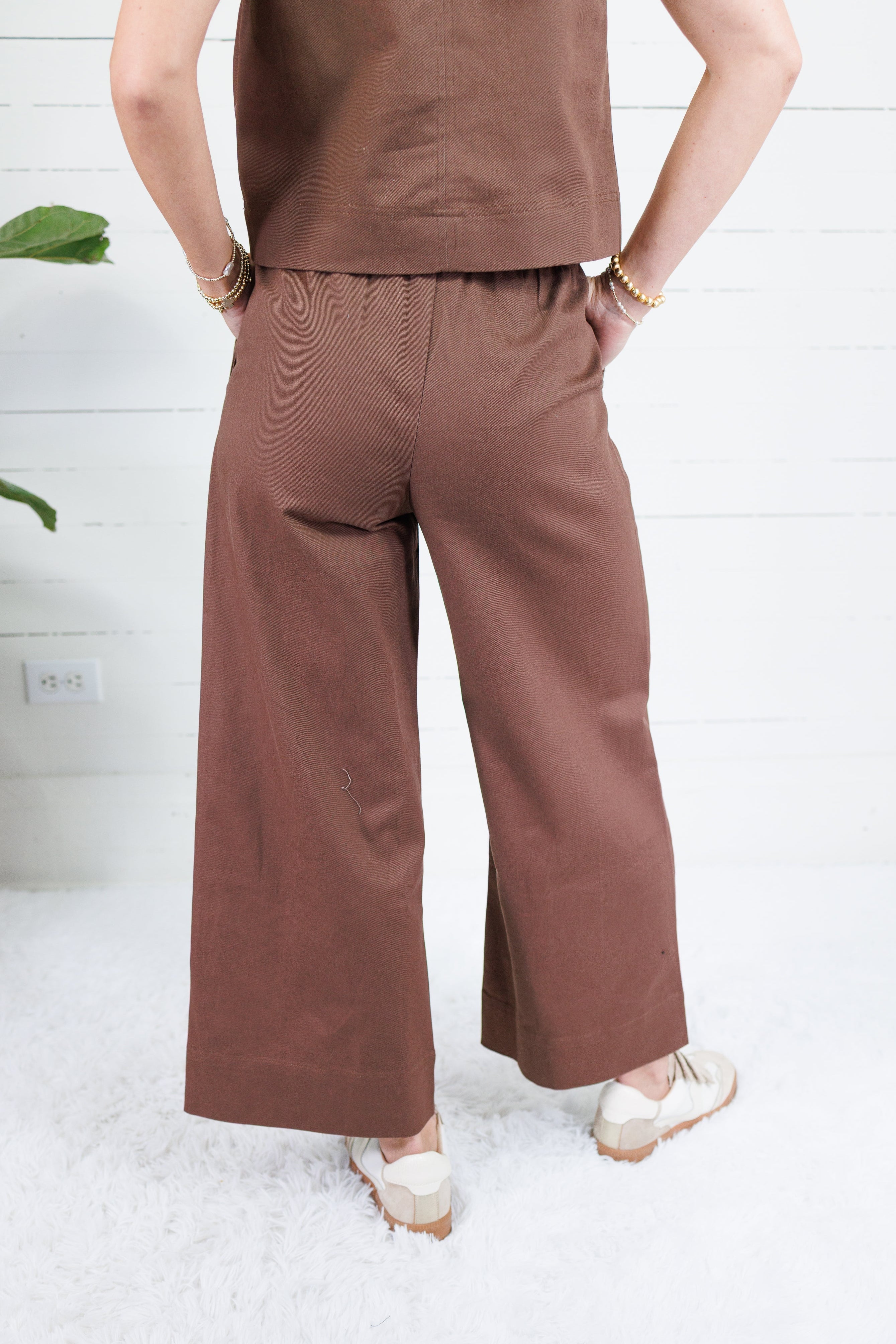 Elizabeth Chocolate Denim Pant Karlie