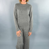 Ellie Cozy Grey Sweater  Pants