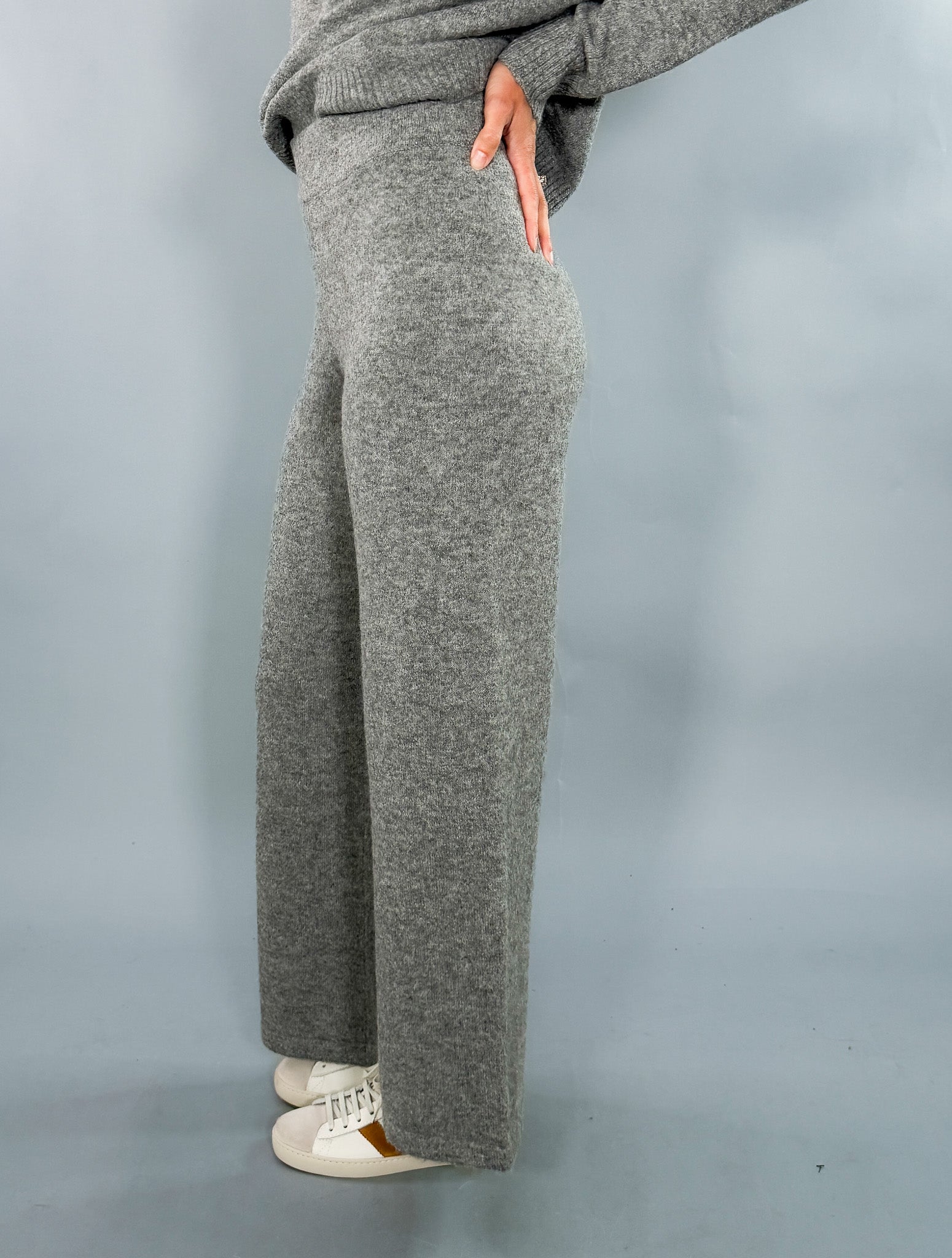 Ellie Cozy Grey Sweater  Pants