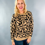 Elsie Leopard Sweater Molly Bracken