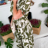 Emerald Canopy Shirt Maxi Dress Meet Me in Santorini