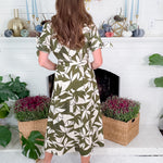 Emerald Canopy Shirt Maxi Dress Meet Me in Santorini