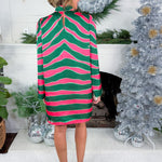 Emery Ziggy Palm Mini Dress Alden Adair