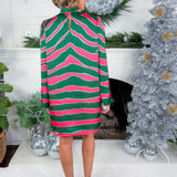 Emery Ziggy Palm Mini Dress Alden Adair