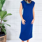 Emily McCarthy Channing Navy Dress