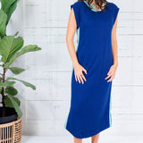 Emily McCarthy Channing Navy Dress
