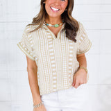 Emily McCarthy Riviera Piazza Stripe Top