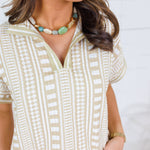 Emily McCarthy Riviera Piazza Stripe Top