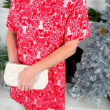 Emily McCarthy Royale Shift Cheeky Cheetah Mini Dress