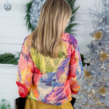 Emily McCarthy Lolli Metallic Disco Top