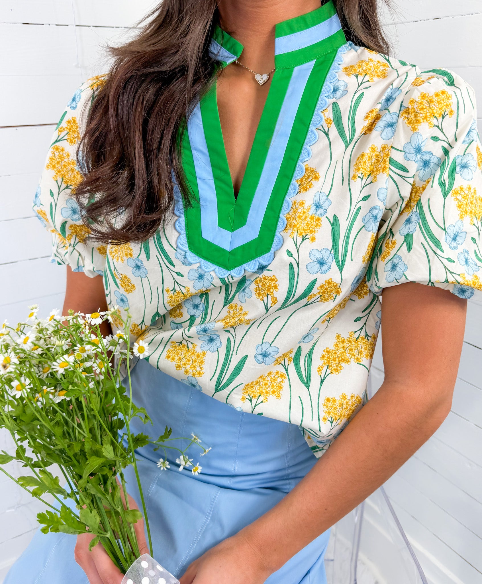 Emmie Lemon Bouquet Top Entro