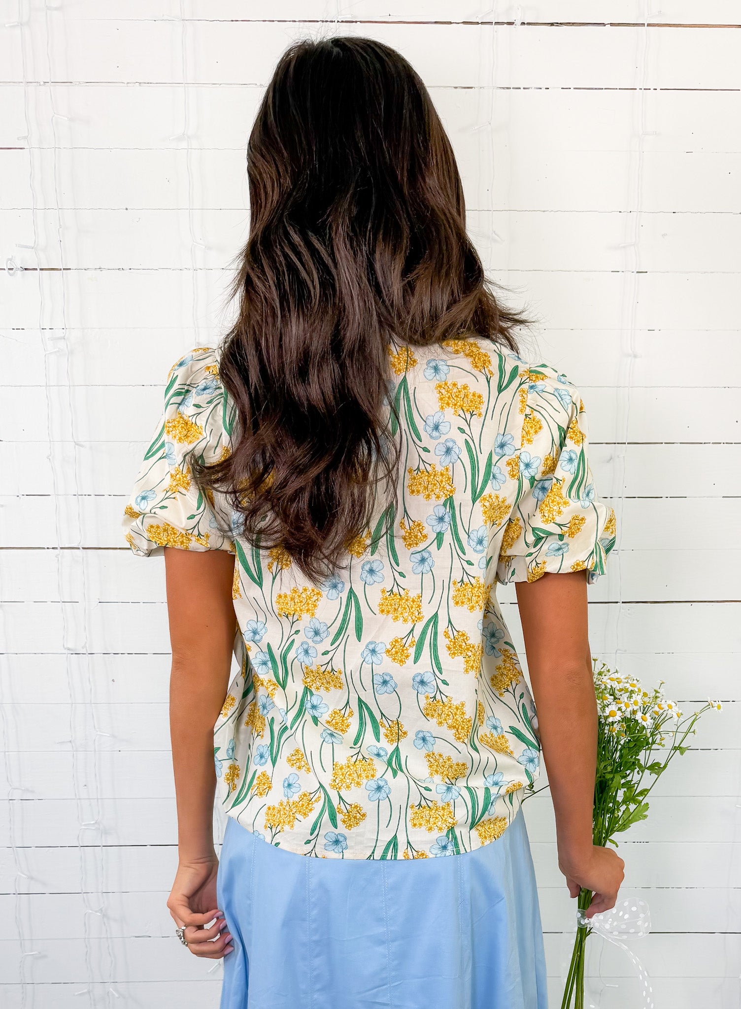 Emmie Lemon Bouquet Top Entro