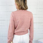 Evans Blush Flower Button Cardigan Thing Between