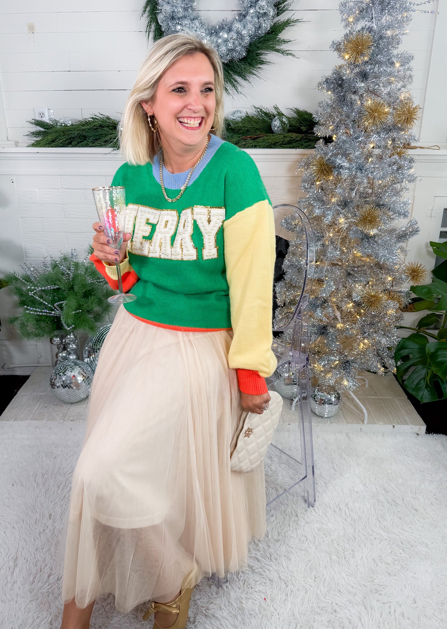 Evans Pearl MERRY Sweater Jodifl