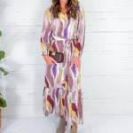 Evelyn Desert Mirage Maxi Dress Briton Court