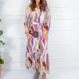 Evelyn Desert Mirage Maxi Dress Briton Court