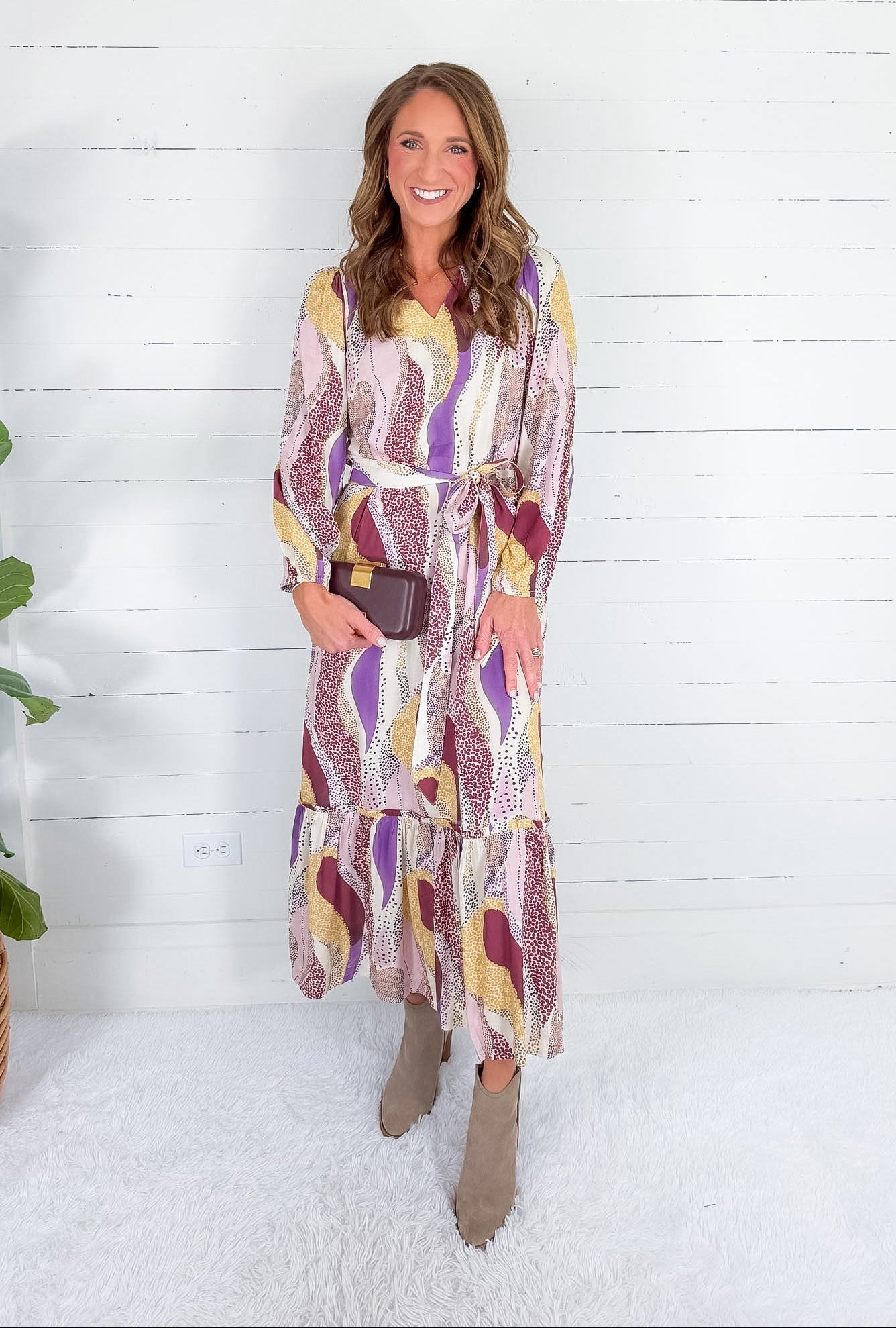 Evelyn Desert Mirage Maxi Dress Briton Court