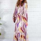 Evelyn Desert Mirage Maxi Dress Briton Court