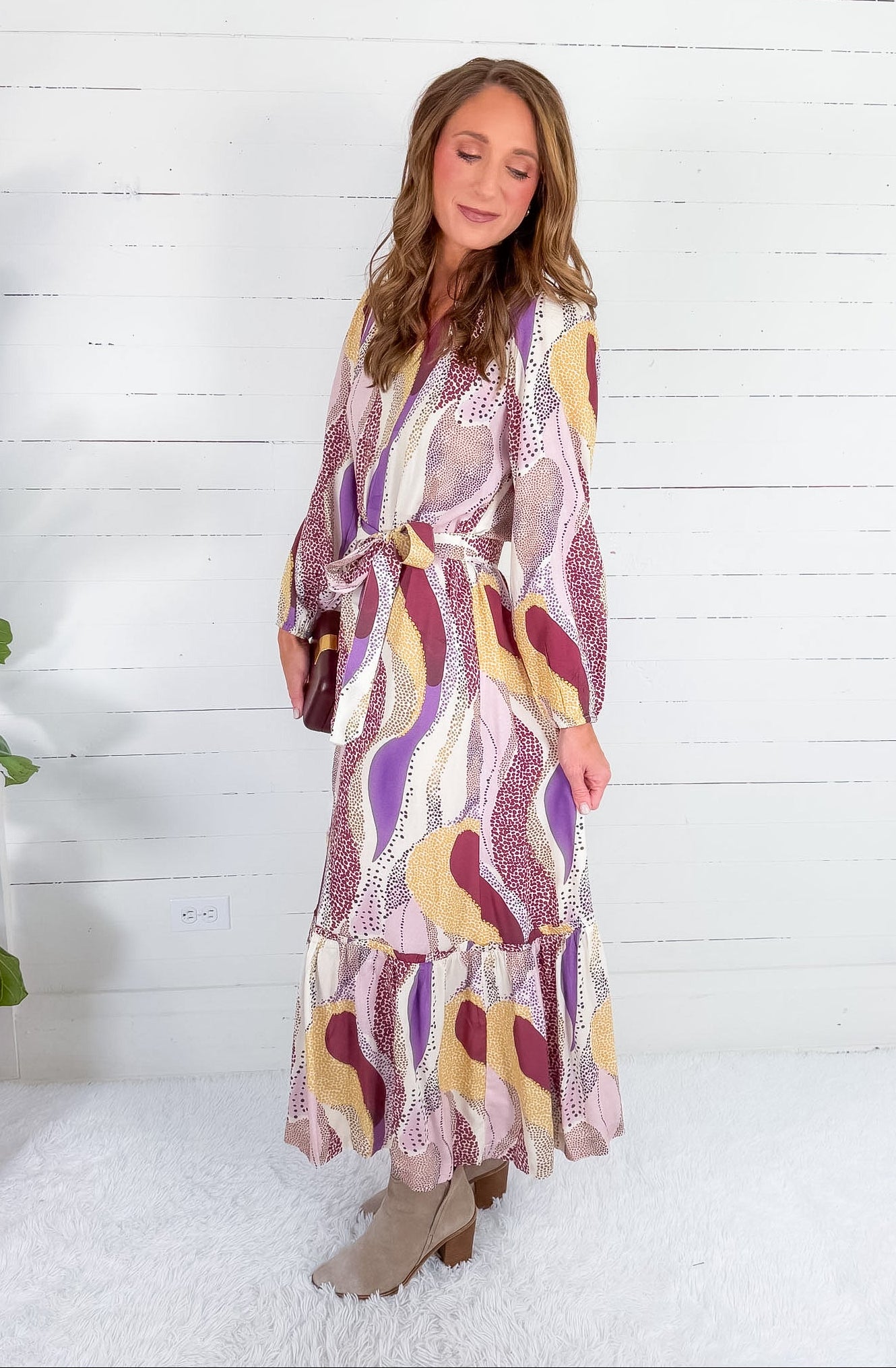 Evelyn Desert Mirage Maxi Dress Briton Court