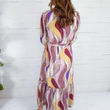 Evelyn Desert Mirage Maxi Dress Briton Court