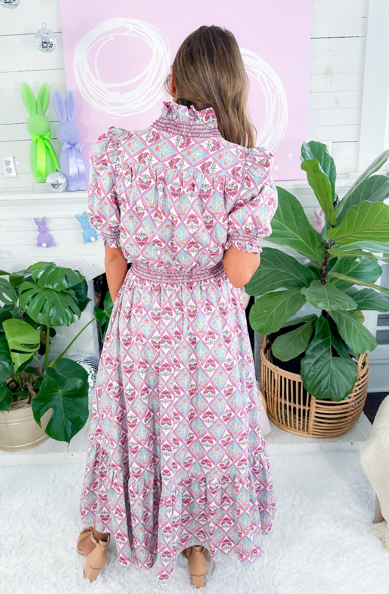 Fillingim Paris Floral Maxi Dress Karlie