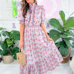 Fillingim Paris Floral Maxi Dress Karlie