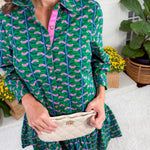 Fiona Green Honey Vines Dress Mary Square