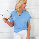 Franklin Sky Blue Tee Staccato 