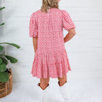 Freeman Red Polka Dot Mini Dress