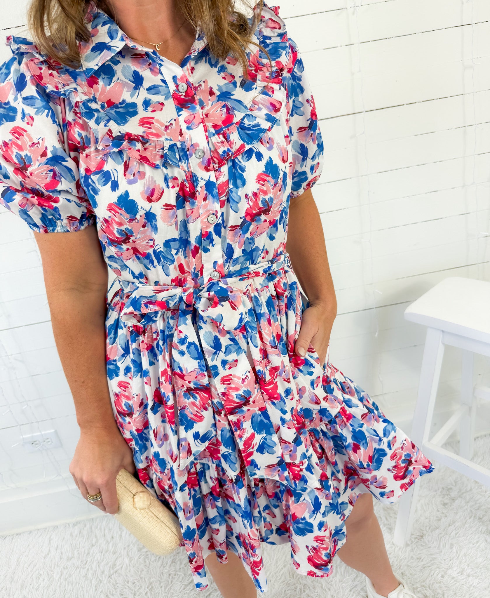 Gabby Floral Mini Dress
